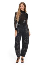 Pant Fallon Negro Bowly